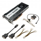 NVIDIA Quadro K6000 12GB (2xDP, 2xDL-DVI I) (2 adaptery DP do SL-DVI)